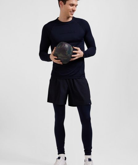 Jogging de sport stretch bleu marine