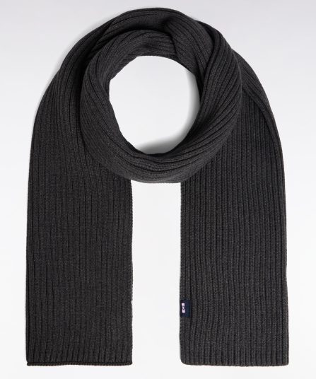 Écharpe en coton grise