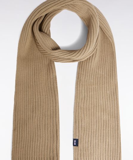 Écharpe en coton beige
