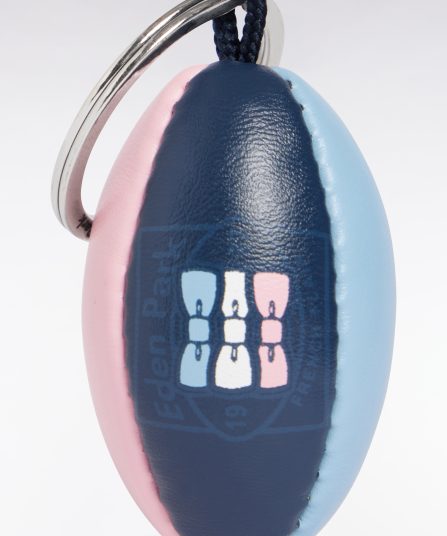 Porte-clés ballon de rugby tricolore