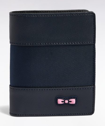 Portefeuille format français en grippy bimatière marine