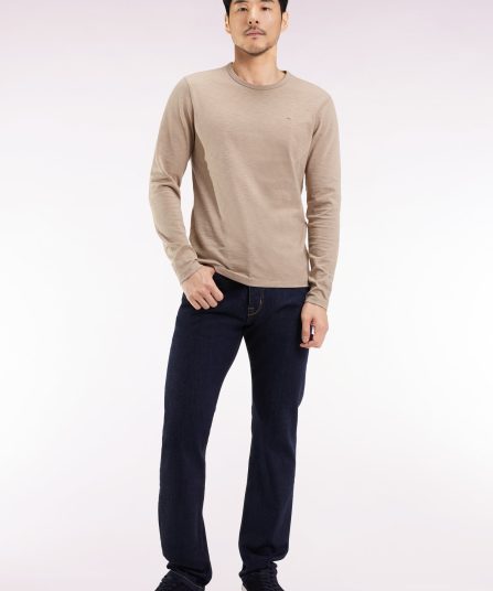 Jean 5 poches en denim stretch brut coupe Regular