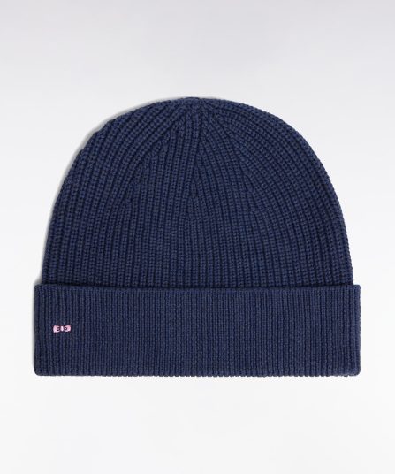 Bonnet en coton marine