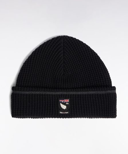 Bonnet en coton noir New Zealand