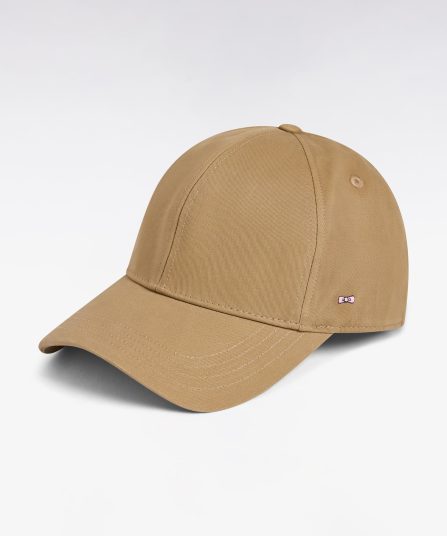 Casquette en piqué coton beige