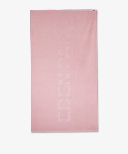 Drap de plage rose