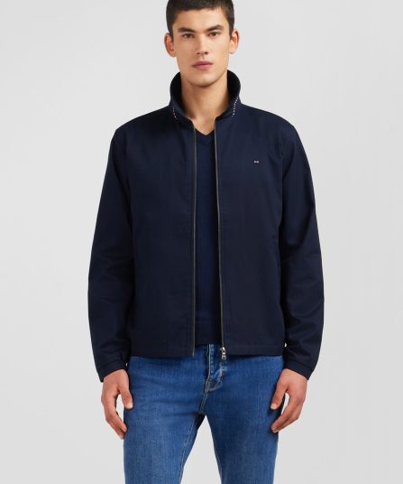 Blouson bleu foncé rembourré